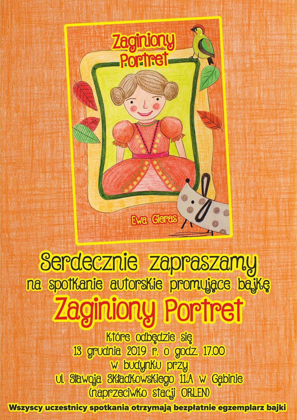 ZAGINIONY PORTRET PLAKAT