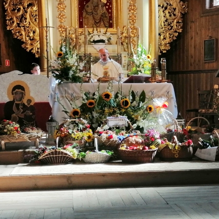 Dożynki Parafialne w Dobrzykowie